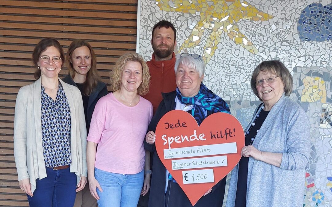 Spenden für unsere Projektwoche – herzlichen Dank an alle Sponsoren